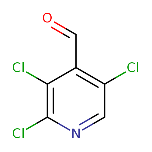 O=Cc1c(Cl)cnc(c1Cl)Cl