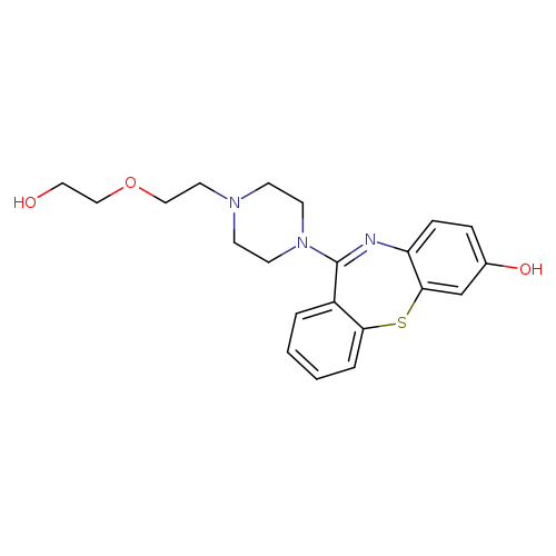 OCCOCCN1CCN(CC1)C1=Nc2ccc(cc2Sc2c1cccc2)O