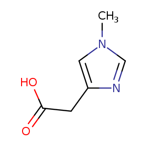 Cn1cc(nc1)CC(=O)O