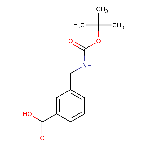 O=C(OC(C)(C)C)NCc1cccc(c1)C(=O)O