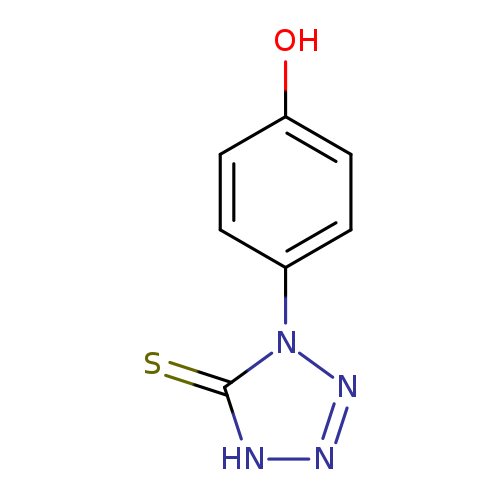 Oc1ccc(cc1)n1nn[nH]c1=S