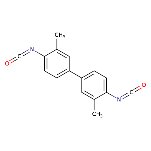 O=C=Nc1ccc(cc1C)c1ccc(c(c1)C)N=C=O