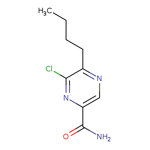 CCCCc1ncc(nc1Cl)C(=O)N