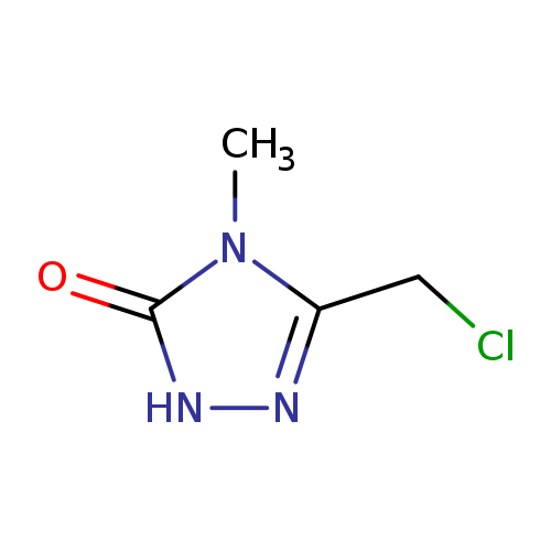 Cn1c(CCl)n[nH]c1=O