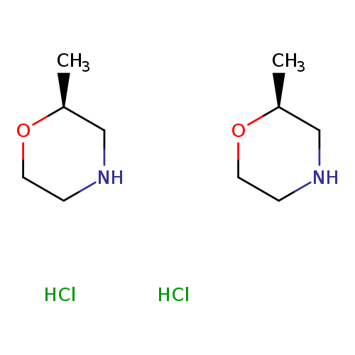 C[C@H]1CNCCO1.C[C@H]1CNCCO1.Cl.Cl