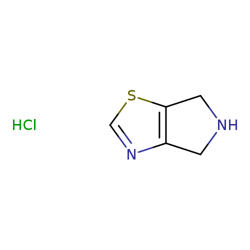 N1Cc2c(C1)ncs2.Cl