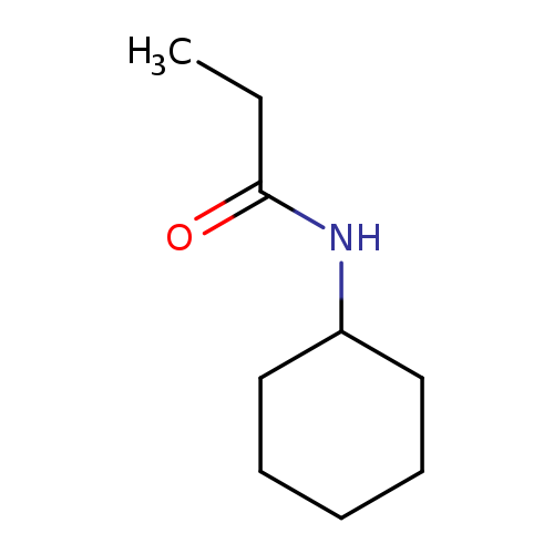 CCC(=O)NC1CCCCC1