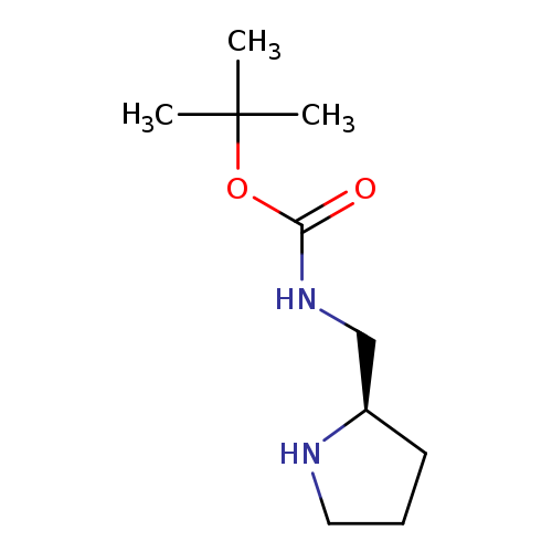 O=C(OC(C)(C)C)NC[C@H]1CCCN1