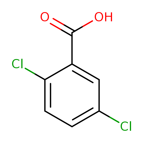 Clc1ccc(c(c1)C(=O)O)Cl