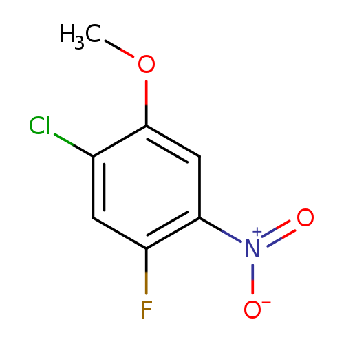 COc1cc([N+](=O)[O-])c(cc1Cl)F