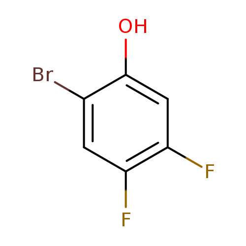 Brc1cc(F)c(cc1O)F