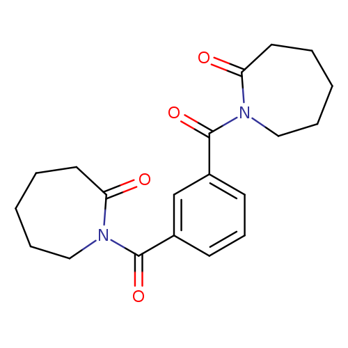 O=C1CCCCCN1C(=O)c1cccc(c1)C(=O)N1CCCCCC1=O