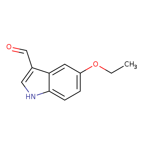 CCOc1cc2c(C=O)c[nH]c2cc1