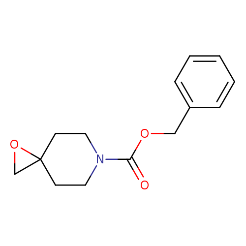 O=C(N1CCC2(CC1)OC2)OCc1ccccc1