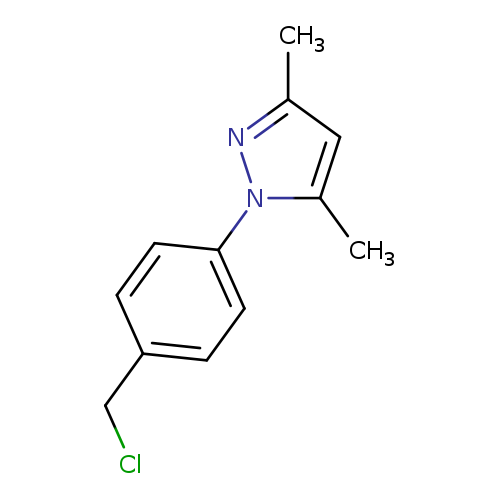 ClCc1ccc(cc1)n1nc(cc1C)C