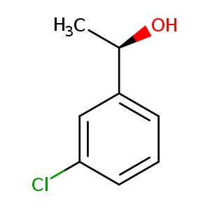 Clc1cccc(c1)[C@H](O)C