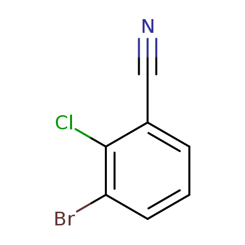 N#Cc1cccc(c1Cl)Br