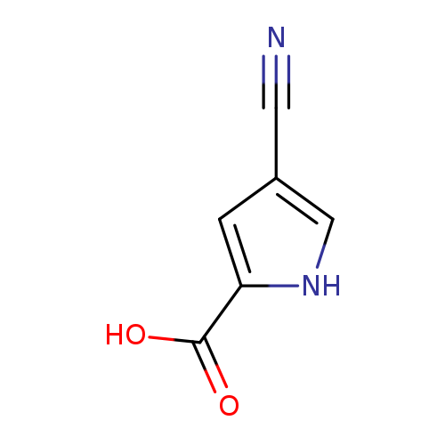 N#Cc1c[nH]c(c1)C(=O)O
