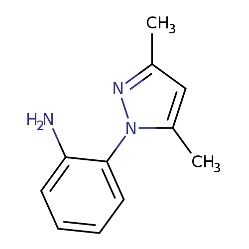 Cc1nn(c(c1)C)c1ccccc1N