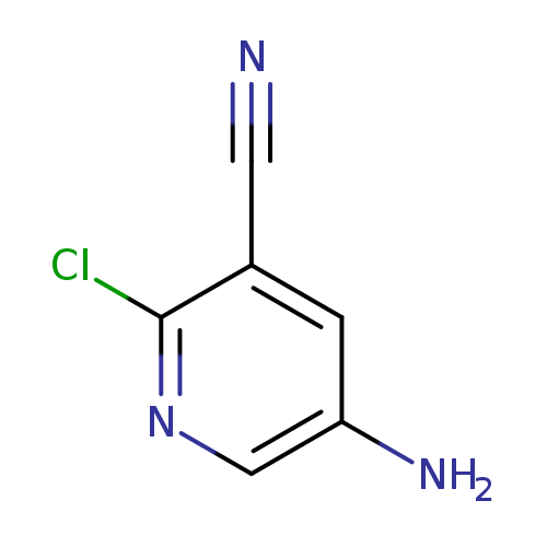 N#Cc1cc(N)cnc1Cl