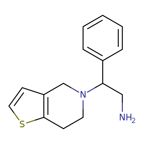 NCC(N1CCc2c(C1)ccs2)c1ccccc1