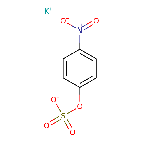 [O-][N+](=O)c1ccc(cc1)OS(=O)(=O)[O-].[K+]