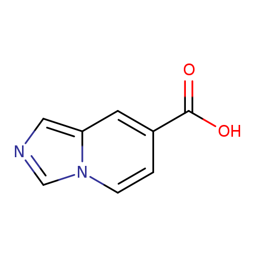 OC(=O)c1ccn2c(c1)cnc2