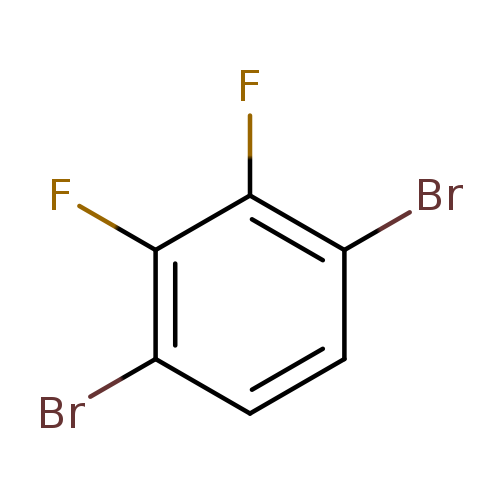 Fc1c(Br)ccc(c1F)Br