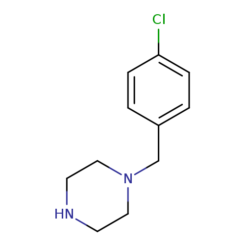 Clc1ccc(cc1)CN1CCNCC1
