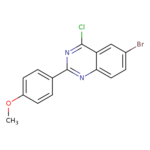 COc1ccc(cc1)c1nc(Cl)c2c(n1)ccc(c2)Br