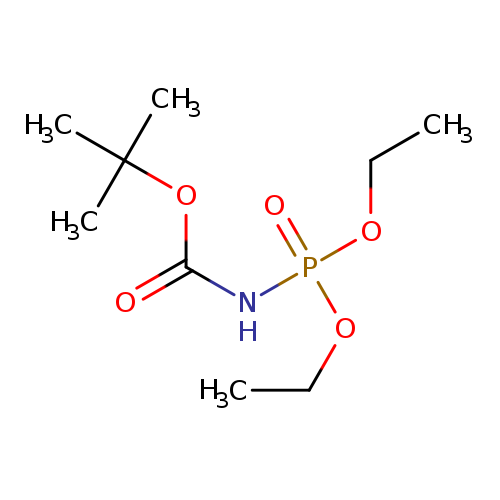 CCOP(=O)(NC(=O)OC(C)(C)C)OCC