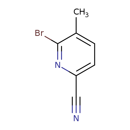 N#Cc1ccc(c(n1)Br)C