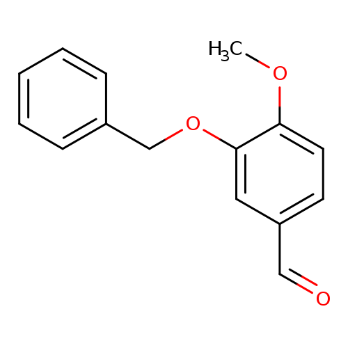 O=Cc1ccc(c(c1)OCc1ccccc1)OC