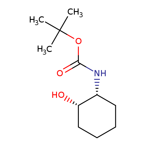 O=C(OC(C)(C)C)N[C@@H]1CCCC[C@@H]1O