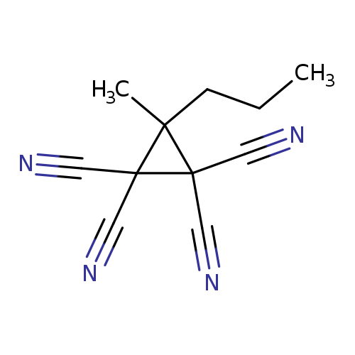CCCC1(C)C(C1(C#N)C#N)(C#N)C#N