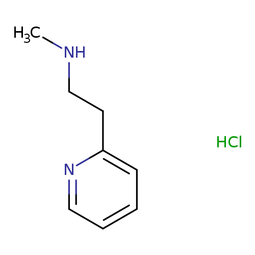 CNCCc1ccccn1.Cl