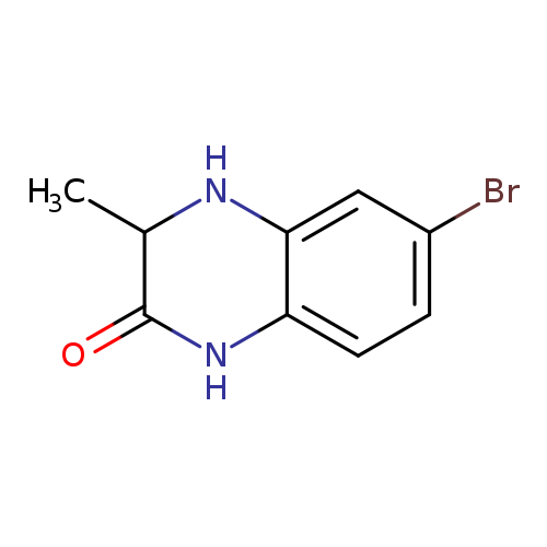 O=C1Nc2ccc(cc2NC1C)Br