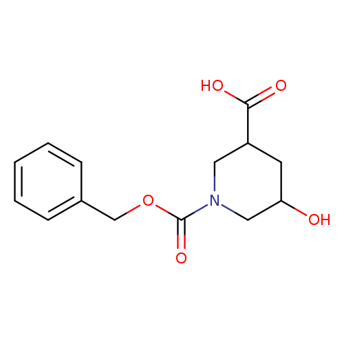 OC1CC(CN(C1)C(=O)OCc1ccccc1)C(=O)O