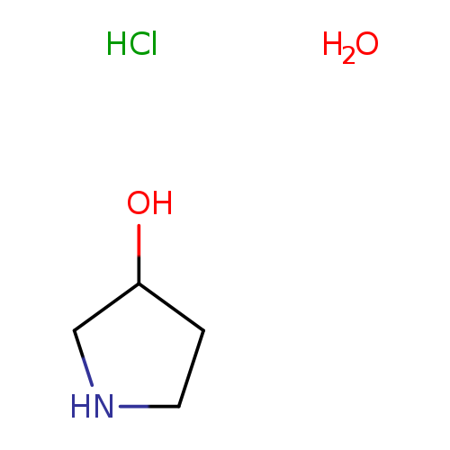 OC1CNCC1.O.Cl