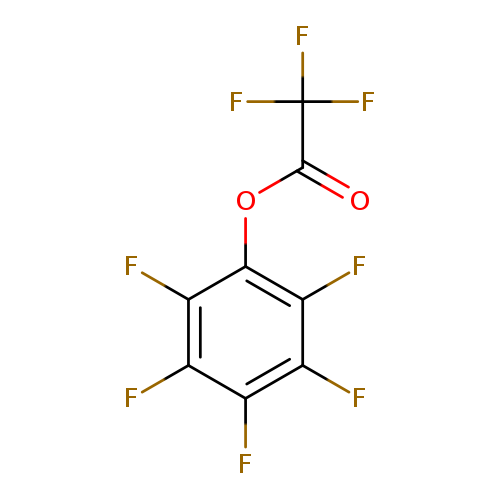 O=C(C(F)(F)F)Oc1c(F)c(F)c(c(c1F)F)F