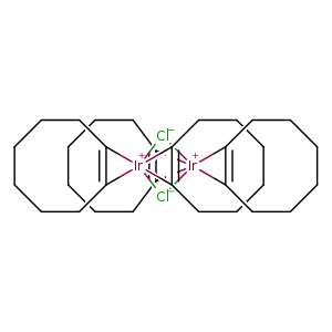 C1CCCC[CH]2=[CH](C1)[Ir+]132([Cl-][Ir+]24([Cl-]1)([CH]1=[CH]4CCCCCC1)[CH]1=[CH]2CCCCCC1)[CH]1=[CH]3CCCCCC1