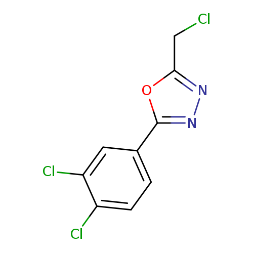 ClCc1nnc(o1)c1ccc(c(c1)Cl)Cl