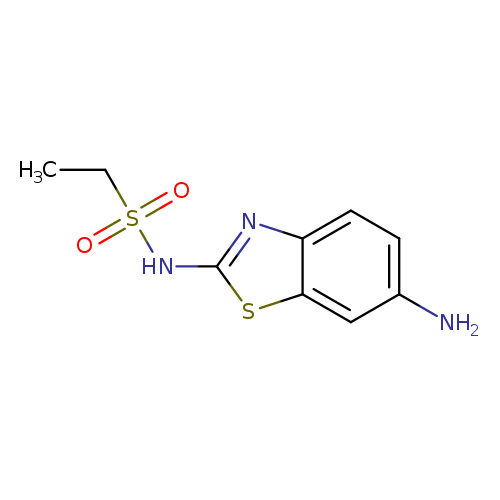 CCS(=O)(=O)Nc1nc2c(s1)cc(cc2)N