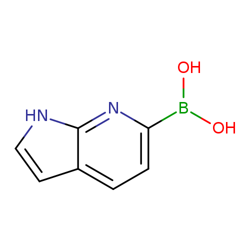 OB(c1ccc2c(n1)[nH]cc2)O