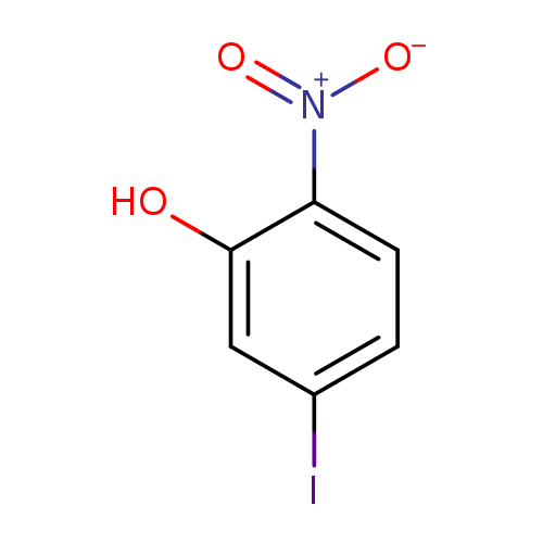 Ic1ccc(c(c1)O)[N+](=O)[O-]