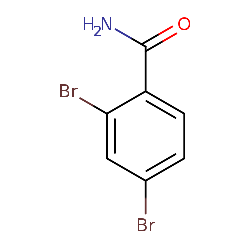 Brc1ccc(c(c1)Br)C(=O)N