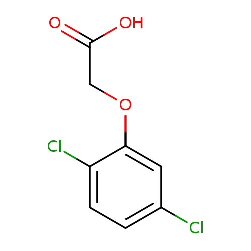 OC(=O)COc1cc(Cl)ccc1Cl