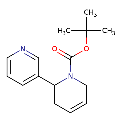 O=C(N1CC=CCC1c1cccnc1)OC(C)(C)C