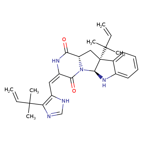 C=CC(c1nc[nH]c1/C=C1/NC(=O)[C@H]2N(C1=O)[C@@H]1Nc3c([C@@]1(C2)C(C=C)(C)C)cccc3)(C)C