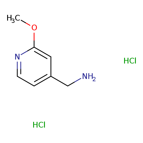 COc1nccc(c1)CN.Cl.Cl